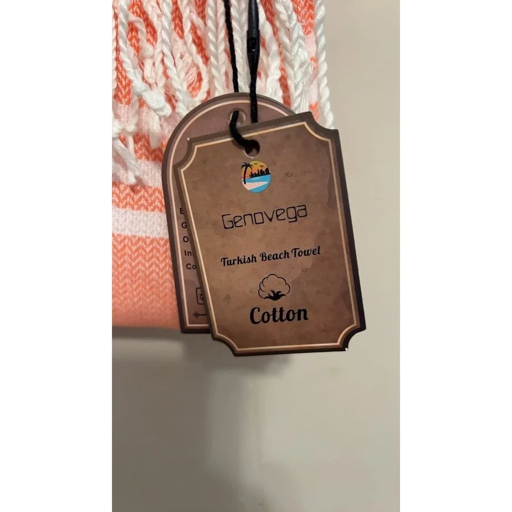 Genovega Turkish Cotton Beach Towel